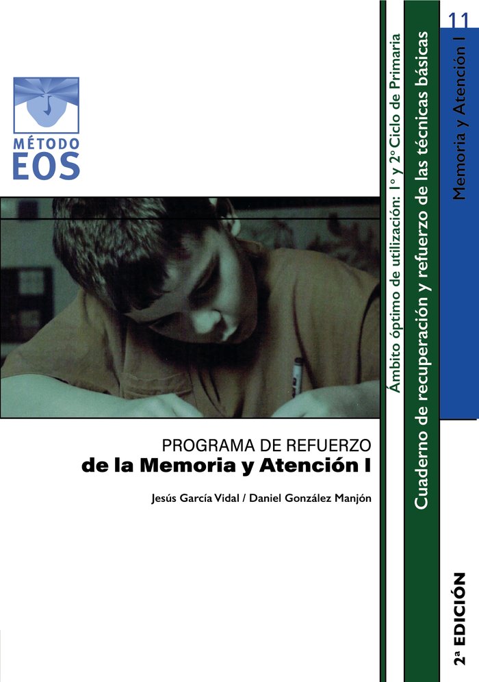 Memoria y Atención I, de García Vidal, Jesús | portada del libro