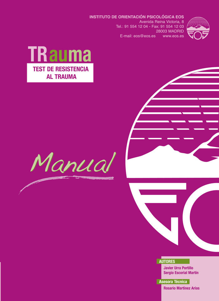 TRauma Test de Resistencia al Trauma (Manual), de Urra Portillo, Javier | portada del libro