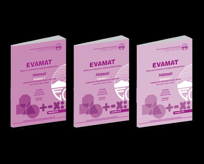 EVAMAT Vol. 2 (Manual). Versión 3.0. Batería para la Evaluación de la Competencia Matemática, de García Vidal | portada del l