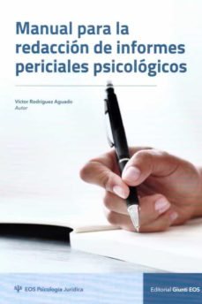 MANUAL PARA LA REDACCION DE INFORMES PERICIALES, de RODRIGUEZ AGUADO | portada del libro