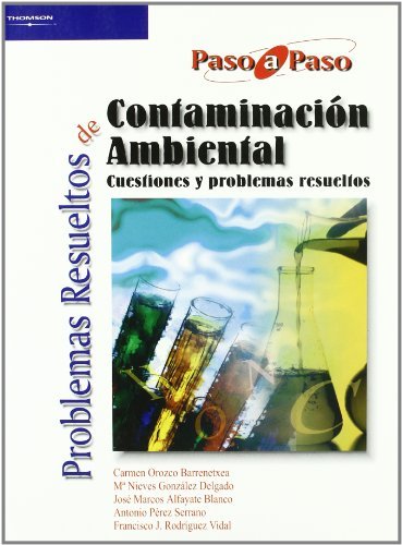 Problemas resueltos de contaminación ambiental, de ALFAYATE BLANCO, JOSE MARCOS | portada del libro