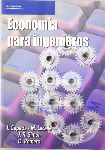 Economía para ingenieros, de CEPEDA GONZALEZ, MARIA ISABEL | portada del libro
