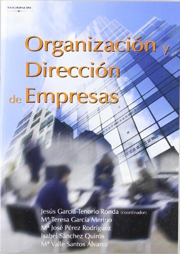 ORGANIZACION Y DIRECCION EMPRESAS | portada del libro