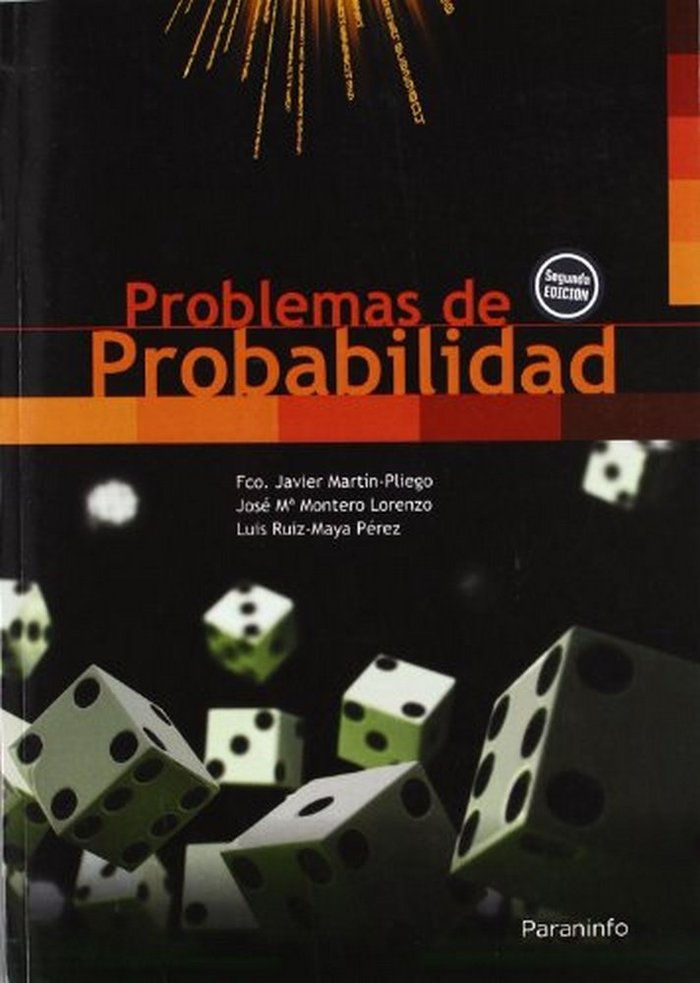 Problemas de probabilidad, de MARTÍN PLIEGO, FRANCISCO JAVIER | portada del libro