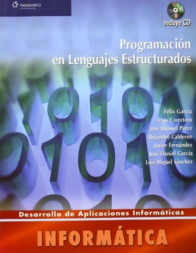 Programación en lenguajes estructurados, de CALDERON MATEOS, ALEJANDRO | portada del libro