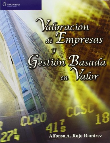 Valoración de empresas y gestión basada en valor, de ROJO RAMÍREZ, ALFONSO A. | portada del libro