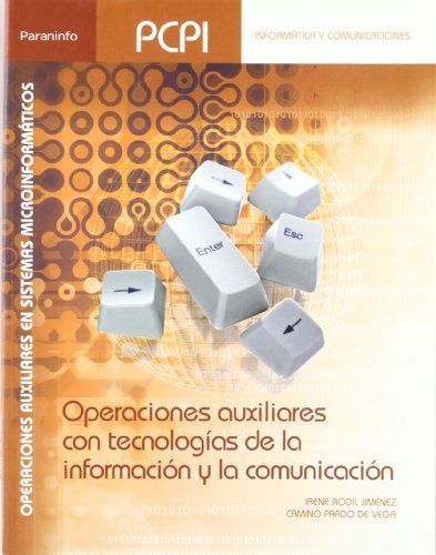Operaciones auxiliares con tecnologías de la información y la comunicación, de PARDO DE VEGA, CAMINO | portada del libro