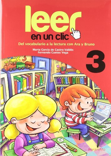 Leer en un clic 3º curso completo, de ARNEDO FERNANDEZ, MARIA DEL MAR | portada del libro