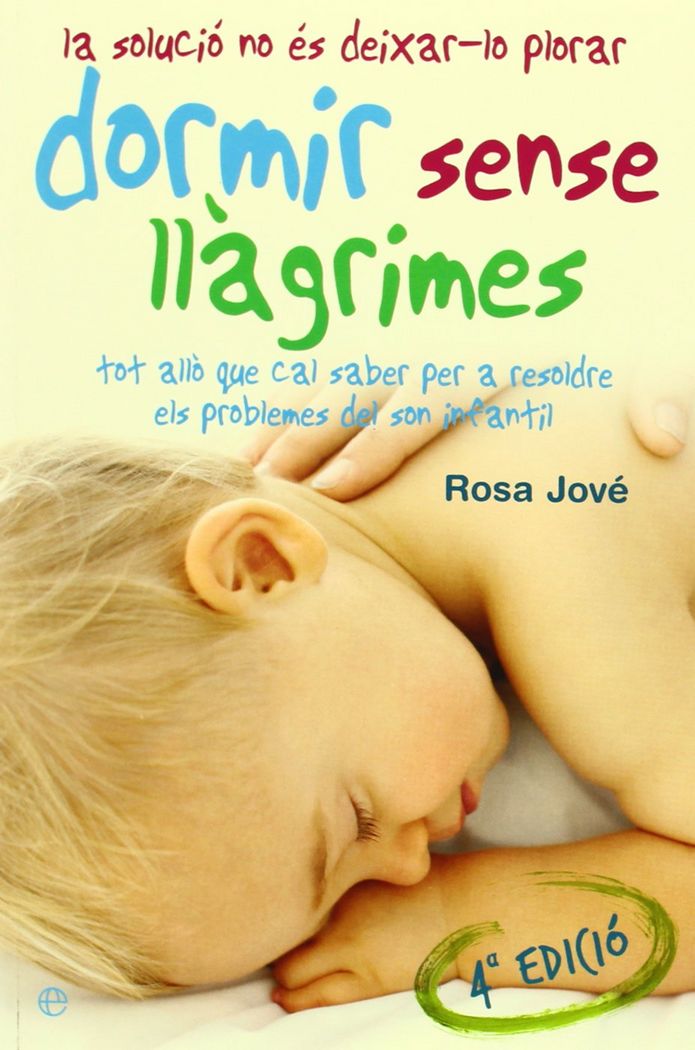 Dormir sense llágrimes, de Jové Montañola | portada del libro
