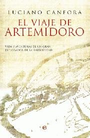 VIAJE DE ARTEMIDORO, EL, de CANFORA, LUCIANO | portada del libro