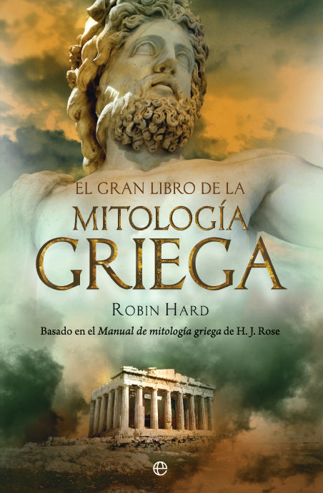 El gran libro de la mitología griega, de Hard, Robin | portada del libro