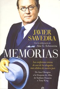 MEMORIAS JAVIER SAAVEDRA, de SAAVEDRA | portada del libro