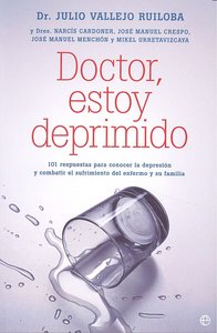 Doctor, estoy deprimido, de VALLEJO RUILOBA | portada del libro