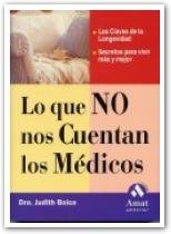 Lo que no nos cuentan los medicos | portada del libro