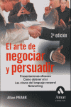 El arte de negociar y persuadir, de PEASE | portada del libro