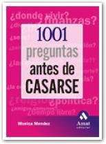 1001 preguntas antes de casarse, de MENDEZ, MONICA | portada del libro