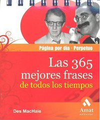 Las 365 mejores frases de todos los tiempos, de MACHALE,DES | portada del libro