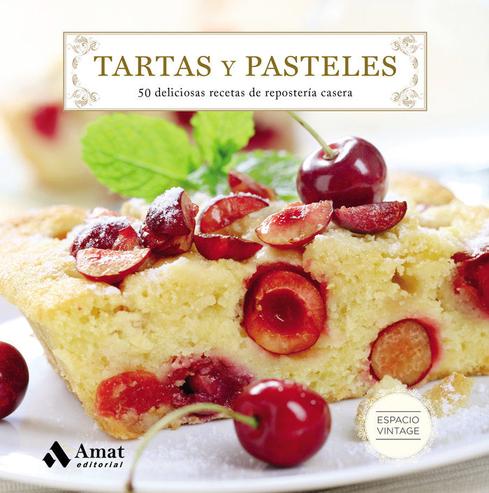 Tartas y pasteles | portada del libro