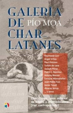 GALERIA DE CHARLATANES, de MOA | portada del libro