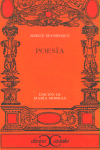 Poesía., de Manrique, Jorge | portada del libro