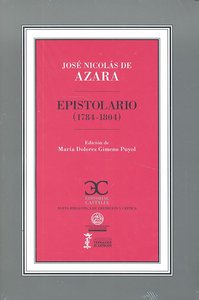 Epistolario (1784-1804), de de Azara, José Nicolás | portada del libro
