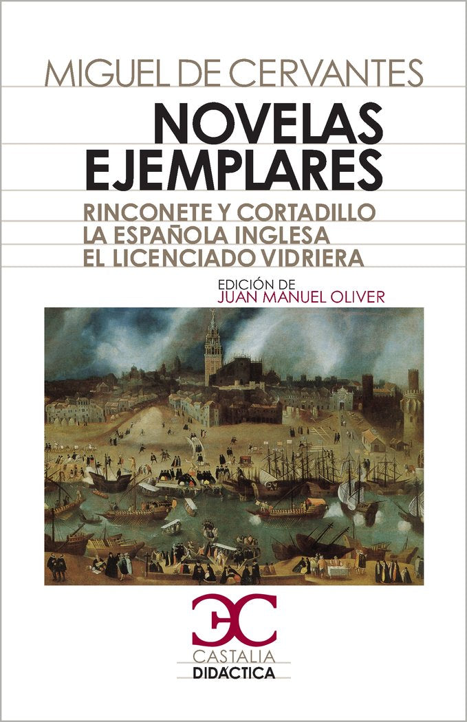 Novelas ejemplares, de Cervantes Saavedra, Miguel de | portada del libro