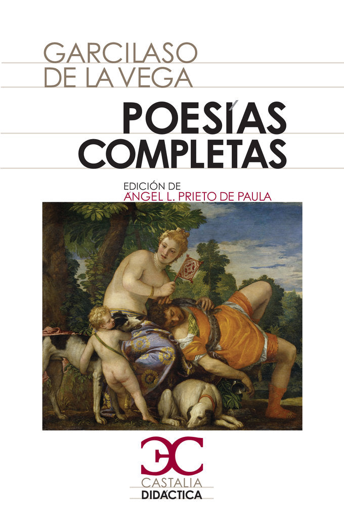 Poesías completas, de Vega, Garcilaso de la | portada del libro