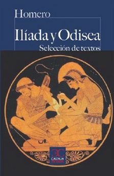 Iliada y Odisea (Selección de textos), de Homero | portada del libro