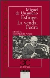 ESFINGE LA VENDA FEDRA, de DE UNAMUNO MIGU | portada del libro