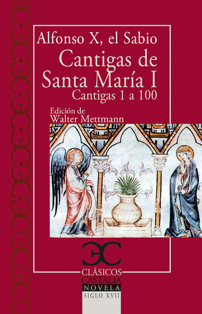 Cantigas de Santa María, I ., de Alfonso X | portada del libro
