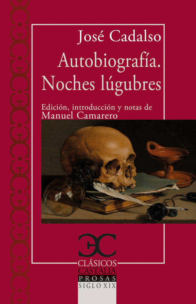 AUTOBIOGRAFIA NOCHES LUGUBRES, de CADALSO, JOSE | portada del libro