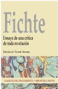 Ensayo de una crítica de toda revelación, de J. G. Fichte | portada del libro