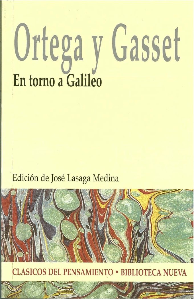 En torno a Galileo, de Ortega y Gasset, José | portada del libro