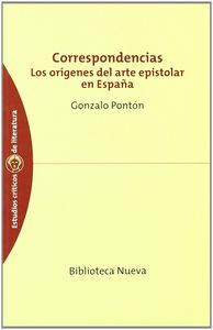 Correspondencias, de Pontón Gijón, Gonzalo | portada del libro
