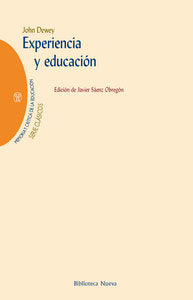 Experiencia y educación, de Dewey | portada del libro