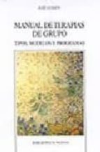 Manual de terapias de grupo, de JOSE GUIMON | portada del libro