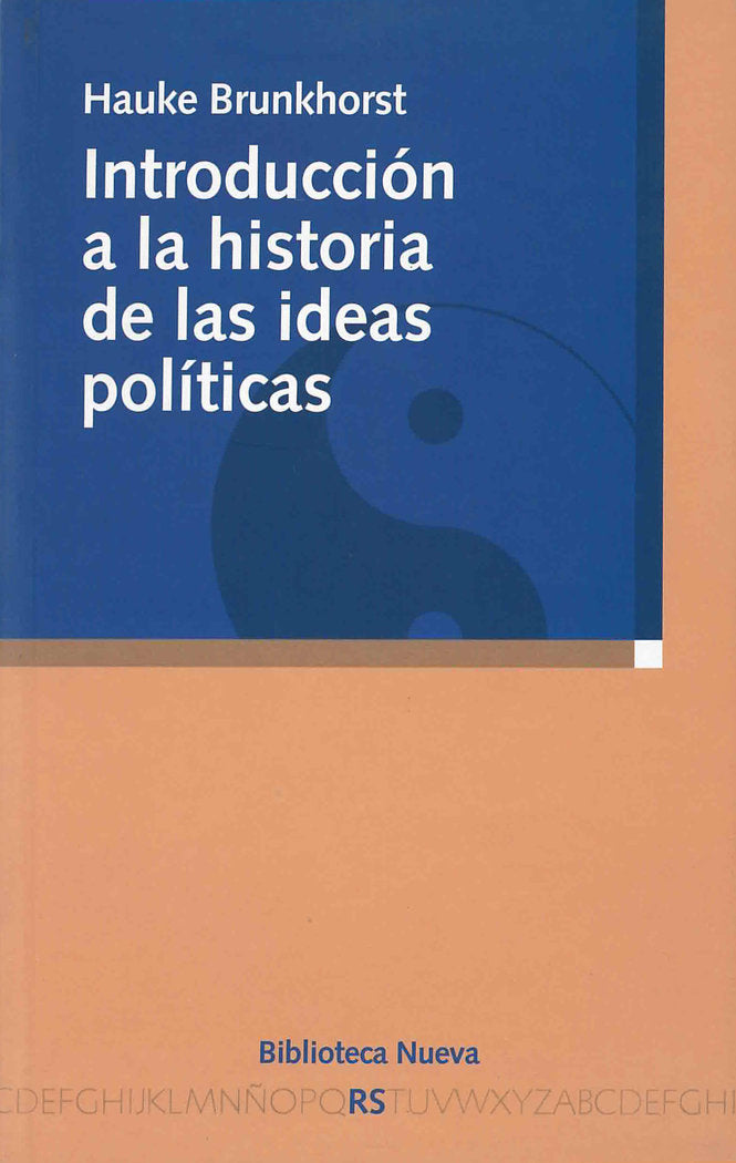 Introducción a la historia de las ideas políticas, de Brunkhorst, Hauke | portada del libro