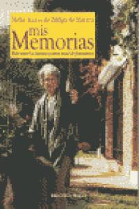 Mis memorias, de NELLIE MANSO DE ZUÑIGA DE MAEZTU | portada del libro
