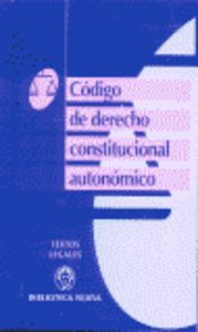 Código de derecho constitucional autonómico, de Varios autores | portada del libro