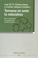 Tomarse en serio la naturaleza, de VV. AA. | portada del libro