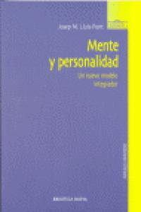 Mente y personalidad. Teoría de la red de sistemas, de JOSEP M. LLUIS FONT | portada del libro