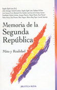Memoria de la Segunda República, de Egido León, Ángeles | portada del libro