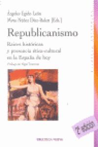 Republicanismo. Raíces históricas y presencia ético-cultural, de EDIDO#NUÑE | portada del libro