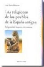 Las religiones de los pueblos de la España antigua, de María Blázquez, José | portada del libro
