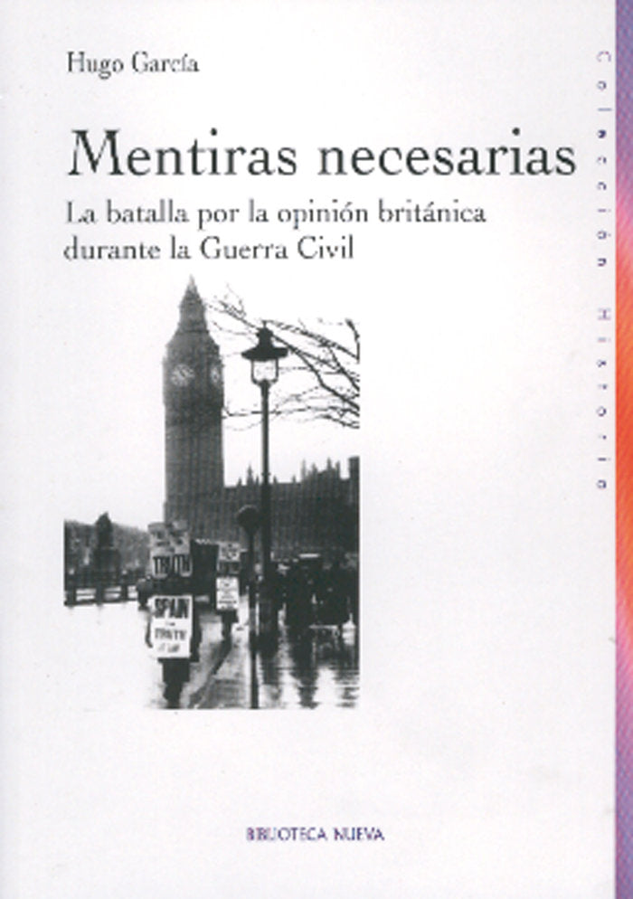 Mentiras necesarias, de García, Hugo | portada del libro