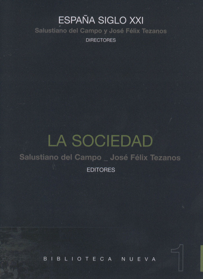 La sociedad, de Del Campo, Salustiano | portada del libro