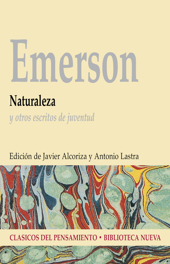 Naturaleza y otros escritos de juventud, de R.W. Emerson | portada del libro