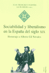 Sociabilidad y liberalismo en la España del siglo XIX, de Varios autores | portada del libro