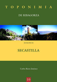Toponimia de Ribagorza. Municipio de Secastilla, de Rizos Jiménez, Carlos | portada del libro