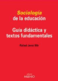 Sociología de la educación, de Jerez Mir, Rafael | portada del libro
